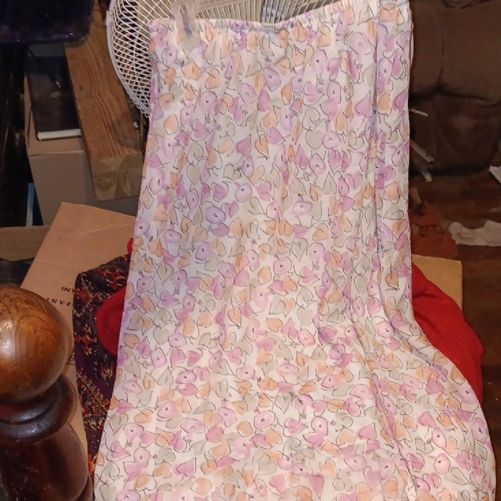 Worthington Pink and Orange Floral Dress